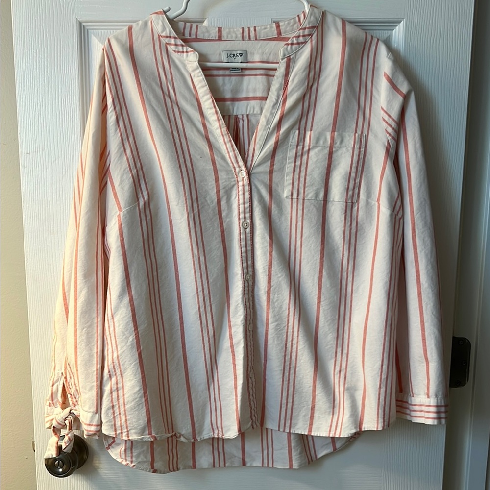 J.Crew Striped Button-Up Shirt